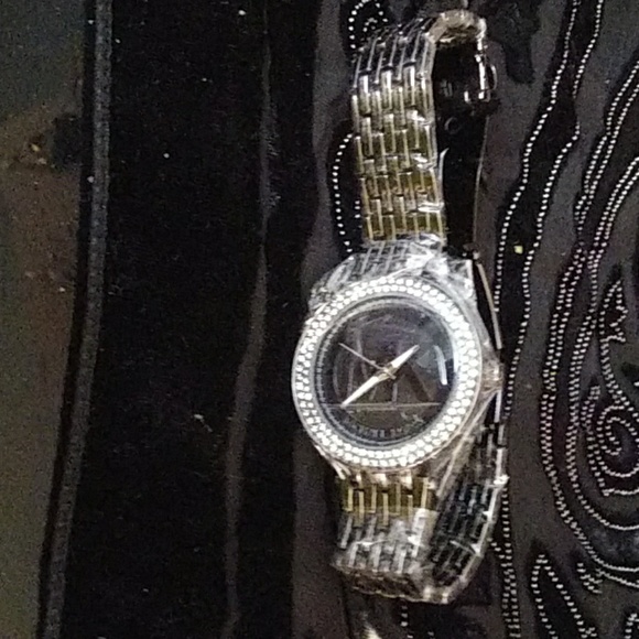 MENS BLACK MK WATCH NEW VERY CLASSIE - Picture 3 of 3